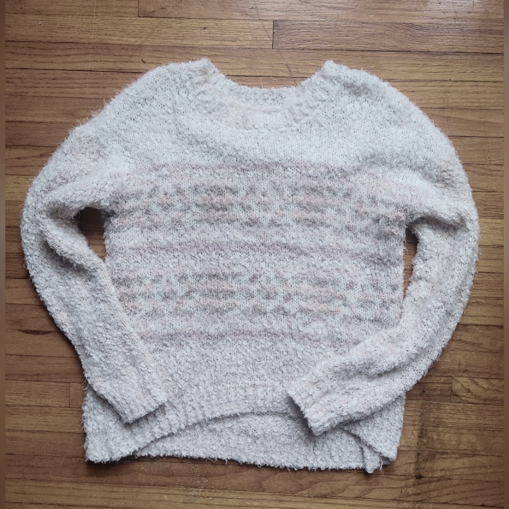 Fuzzy cute ski sweater